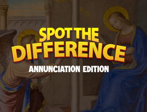 Spot the Difference – Annunciation Edition